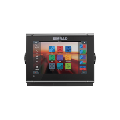 GO7 Pantalla de navegación touch screen multi-funcional para radar, fishfinder, y control automático de navegación. No incluye transducer