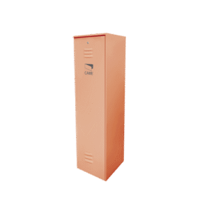 Barrera vehicular CAME Serie G3750 / Gabinete color naranja/ Sin accesorios
