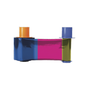 Ribbon Full Color YMCKK 500 Imágenes para HDP/ Doble Panel Negro