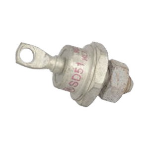 Diodo Schottky de Potencia SD-51, Rectificador de Silicio VRRM-45V, IF-60A, Catodo en Base del DO-5. Diodo Schottky de Potencia SD-51, Rectificador de Silicio VRRM-45V, IF-60A, Catodo en Base del DO-5.