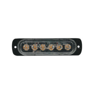 Luz direccional con 6 LEDS, color ambar, 12-24 Vcc Luz direccional con 6 LEDS, color ambar, 12-24 Vcc