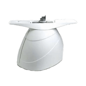 Pedestal de 25 kW para antena de pala abierta de 4 a 6 pies