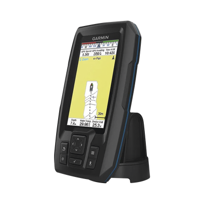 Ecosonda STRIKER™ Plus 4 con pantalla de 4.3" y transductor de doble haz