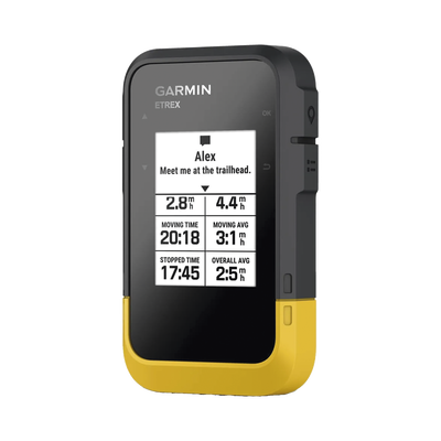 GPS portátil eTrex SE con mapa base precargado y conexión Bluetooth