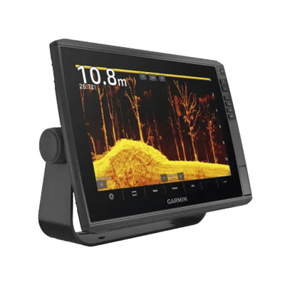 Pantalla ECHOMAP Ultra 2 de 122sv de 12" sin transductor, incluye sondas de exploración SIDEVÜ, CLEARVÜ Y CHIRP tradicional
