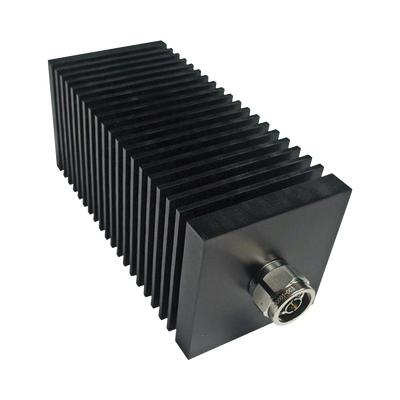 Carga Terminal Fantasma Cuadrada de 50 Ohm, 100 Watt, Conector N Macho. Carga Terminal Fantasma Cuadrada de 50 Ohm, 100 Watt, Conector N Macho.