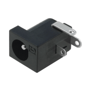 Conector DC Jack Macho de 2.1 mm para montaje de Panel. Conector DC Jack Macho de 2.1 mm para montaje de Panel.