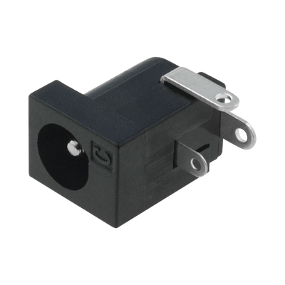 Conector DC Jack Macho de 2.1 mm para montaje de Panel.