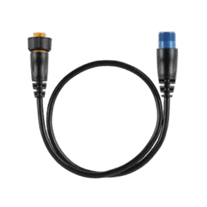 Cable adaptador para conectar un transductor de 8 pines con XID a un puerto de sonda de 12 pines a un dispositivo náutico compatible.