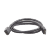 Cable extensor HDMI de 1 M / 4K@60Hz / 3D / HDR / Macho a Hembra / Núcleo de cobre estañado / Transmisión estable. Cable extensor HDMI de 1 M / 4K@60Hz / 3D / HDR / Macho a Hembra / Núcleo de cobre estañado / Transmisión estable.