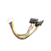 Cable Doble de Corriente SATA / Compatible con DVR´s epcom y HIKVISION / 15 cm de Longitud Cable Doble de Corriente SATA / Compatible con DVR´s epcom y HIKVISION / 15 cm de Longitud