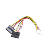 Cable Doble de Corriente SATA / Compatible con DVR´s epcom y HIKVISION / 15 cm de Longitud Cable Doble de Corriente SATA / Compatible con DVR´s epcom y HIKVISION / 15 cm de Longitud