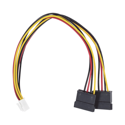 Cable Doble de Corriente SATA / Compatible con DVR's epcom / HIKVISION / 25 cms de Longitud Cable Doble de Corriente SATA / Compatible con DVR's epcom / HIKVISION / 25 cms de Longitud