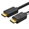Cable DisplayPort 1.2 Macho a Macho | Longitud 5m | Versión DP1.2 | Soporta 4K@60Hz; 2K@144Hz | Soporta 3D | Color profundo de 8 y 10 bits | Blindaje Interno Múltiple | Cobre Estañado 28AWG | Botón de Liberación.