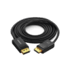 Cable DisplayPort 1.2 Macho a Macho | Longitud 5m | Versión DP1.2 | Soporta 4K@60Hz; 2K@144Hz | Soporta 3D | Color profundo de 8 y 10 bits | Blindaje Interno Múltiple | Cobre Estañado 28AWG | Botón de Liberación.