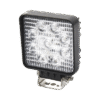Luz de trabajo ultra brillante, 9 LED, 1500 lumen, 12-24 Vcc