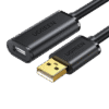 Cable de Extensión Activo USB 2.0 / 10 Metros / Macho-Hembra / Booster individual FE1.1S incorporado / Velocidad de hasta 480 Mbps / Ideal para impresoras, consolas , Webcam, etc.