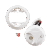Detector de Humo Autónomo, No Requiere Panel, Con Botón para Silenciar, Sensor por Ionización