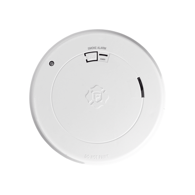 Detector de Humo Autónomo, No Requiere Panel, LED de Escape, Sensor Fotoelectrico, Batería Sellada para 10 años de vida