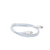 Cable USB-C a Lightning | 1 Metro | Certificado MFi | Carga Rápida 60W | 480 Mbps | PD | Conector C94 | Adecuado para iPhone, iPad y iPod | Protección Integrada | Caja de ABS | Cubierta de TPE | Color Blanco.