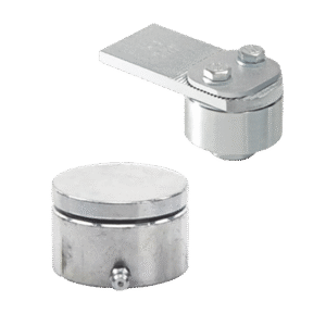 85G+87G / Kit de Bivelo y Tejuelo Grandes Para Puertas de Hasta 650 Kg