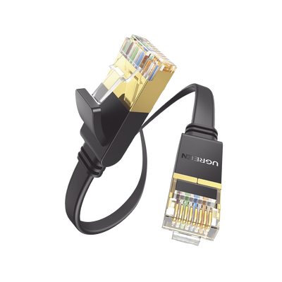 Cable Ethernet Plano Cat7 U/FTP 10 Gigabit 600MHz 1m Cable Ethernet Plano Cat7 U/FTP 10 Gigabit 600MHz 1m
