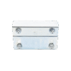 Guia Superior Ajustable Para Puertas Corredizas Con 4 Rodillos de 30 mm