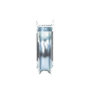 338 - Rueda de 12 cm / Capacidad Para Puertas de Hasta 400 kg / Canal Tipo "U"