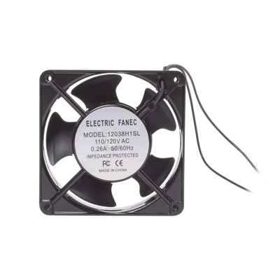 Ventilador a 110 Vca de 120 x 120 x 38 mm.