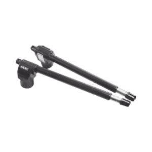 Kit de Operadores Abatibles FAAC 412 Para Puertas de 3 Metros y hasta 300 KG / Operadores no Reversibles y Con llave de Desbloqueo Manual