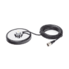 Montaje magnetico para antenas de 3/4" (Nmo), 5 m de cable RG-58A/U, conector UHF (PL-259) macho, diámetro de 5"