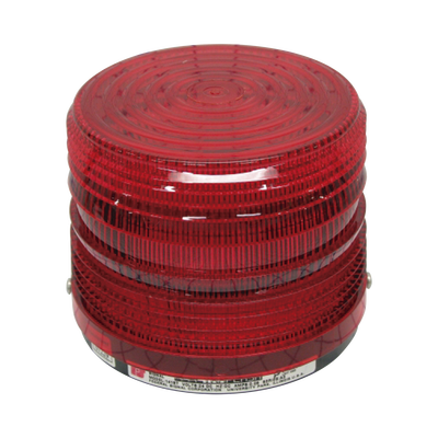 Luz estroboscópica Electraflash®, UL y cUL, 24 VCD, color Rojo Luz estroboscópica Electraflash®, UL y cUL, 24 VCD, color Rojo