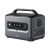 Estación de Energía Portátil 1200W (1024Wh) | 6 AC 1200 W | 2 USB-C 100W | 2 USB-A 22.5 W | 1 Toma de Encendedor | 2 Salidas CC5521 | BMS | WIFI | Bluetooth | APP | Tipo LiFePo4 | 3000 Ciclos de vida.
