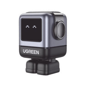 Cargador RobotGaN de 65W Serie UNO | 3 Puertos de Carga Rápida | 2 USB-C | 1 USB-A | PD 3.0 | QC 4.0 | Carga Inteligente | Tecnología GaN II | Zapato Magnético Extraíble | Carcasa Ignifuga | Pantalla LED