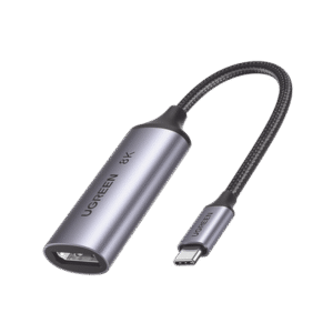 Cable Adaptador USB-C a DP 1.4 | 8K@60Hz | 4K@240Hz | Compatible con Thunderbolt 3 & 4 | HDR | eARC | DTS | Dolby | 3D | ALLM | VRR | Admite Multi-Stream (MST) | Longitud del cable 10cm | Caja de Aluminio.