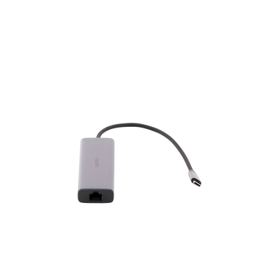 HUB USB-C (Docking Revodok) 6 en 1 | 3 Puertos USB-A 3.0 (5 Gbps) | USB-C PD 100W | HDMI 4K@30Hz | Entrada 1 RJ45 (Gigabit Ethernet) | Chip de Última Generación | Potente Disipación de Calor | Caja de Aluminio.