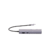 HUB USB-C (Docking Revodok) 6 en 1 | 3 Puertos USB-A 3.0 (5 Gbps) | USB-C PD 100W | HDMI 4K@30Hz | Entrada 1 RJ45 (Gigabit Ethernet) | Chip de Última Generación | Potente Disipación de Calor | Caja de Aluminio.