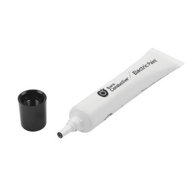 Pintura Negra de Exposición para Conducción Eléctrica, en Tubo de 10 ml.