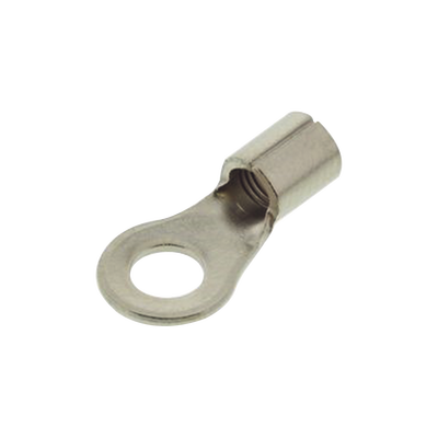 Terminal de Ojo No. 10, sin Forro para Alambre AWG 10-12.