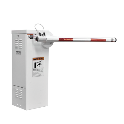 Barrera Vehicular / Uso Intensivo Continuo / Compatible con Mástil de hasta 14 ft / 4.26 m (No incluido) / Bajo mantenimiento / Garantia 5 años