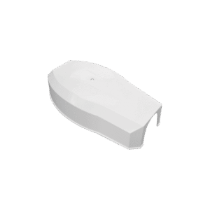 Refacción para 1601/1603 / Tapa plástica para enganche de mástil / Color Blanco