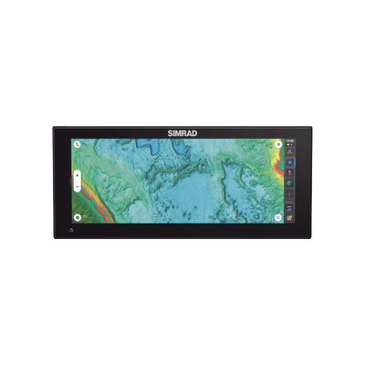 NSX 3012UW Pantalla de navegación de 12" touch screen multi-funcional para radar, fishfinder, y control automático de navegación.
