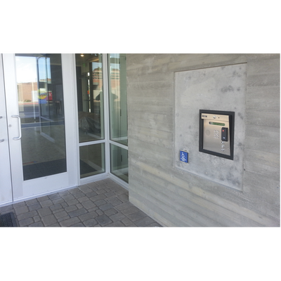 Control de acceso / Gabinete empotrable / 2 puertas / 3000 números telefónicos / 11 dígitos / Directorio en pantalla / Lineas A/D Control de acceso / Gabinete empotrable / 2 puertas / 3000 números telefónicos / 11 dígitos / Directorio en pantalla / Lineas A/D