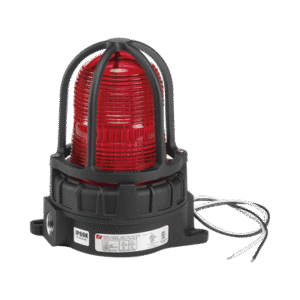 Luz de advertencia LED para ubicaciónes peligrosas, montaje para superficies, 24 VCD , color Rojo