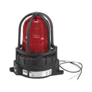 Luz de advertencia LED para ubicaciónes peligrosas, montaje para superficies, 120/240Vca, rojo