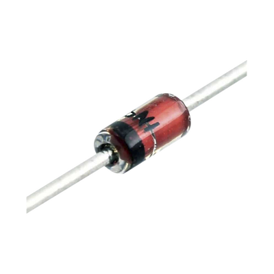 Diodo de Conmutación, I fwd. 300 mA, Vrev 75 V, 0. 5 Watt, Tiempo de Recuperación 4.0 nS, Empacado DO-35. Diodo de Conmutación, I fwd. 300 mA, Vrev 75 V, 0. 5 Watt, Tiempo de Recuperación 4.0 nS, Empacado DO-35.