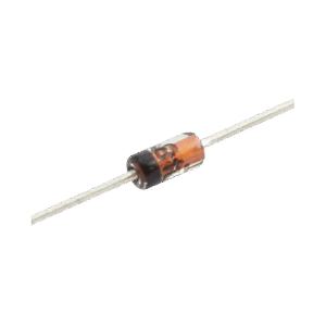 Diodo de Conmutación, I fwd. 300 mA, Vrev 75 V, 0. 5 Watt, Tiempo de Recuperación 4.0 nS, Empacado DO-35. Diodo de Conmutación, I fwd. 300 mA, Vrev 75 V, 0. 5 Watt, Tiempo de Recuperación 4.0 nS, Empacado DO-35.