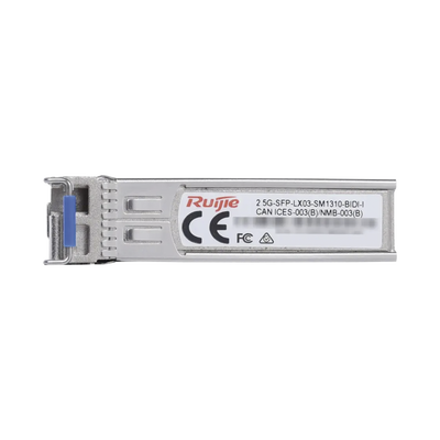 Transceptor Lado (A) un Hilo BiDi SFP 2.5Gb LC Monomodo Tx 1310nm / Rx 1550nm, hasta 3km