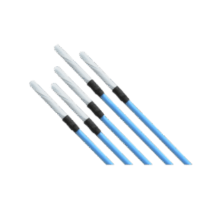 Hisopos para limpieza de puertos de fibra óptica 2.5 mm para adaptadores SC, ST y FC, 100 piezas