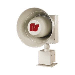 Sirena rotativa de alta potencia electromecanica, 130db, 800hz